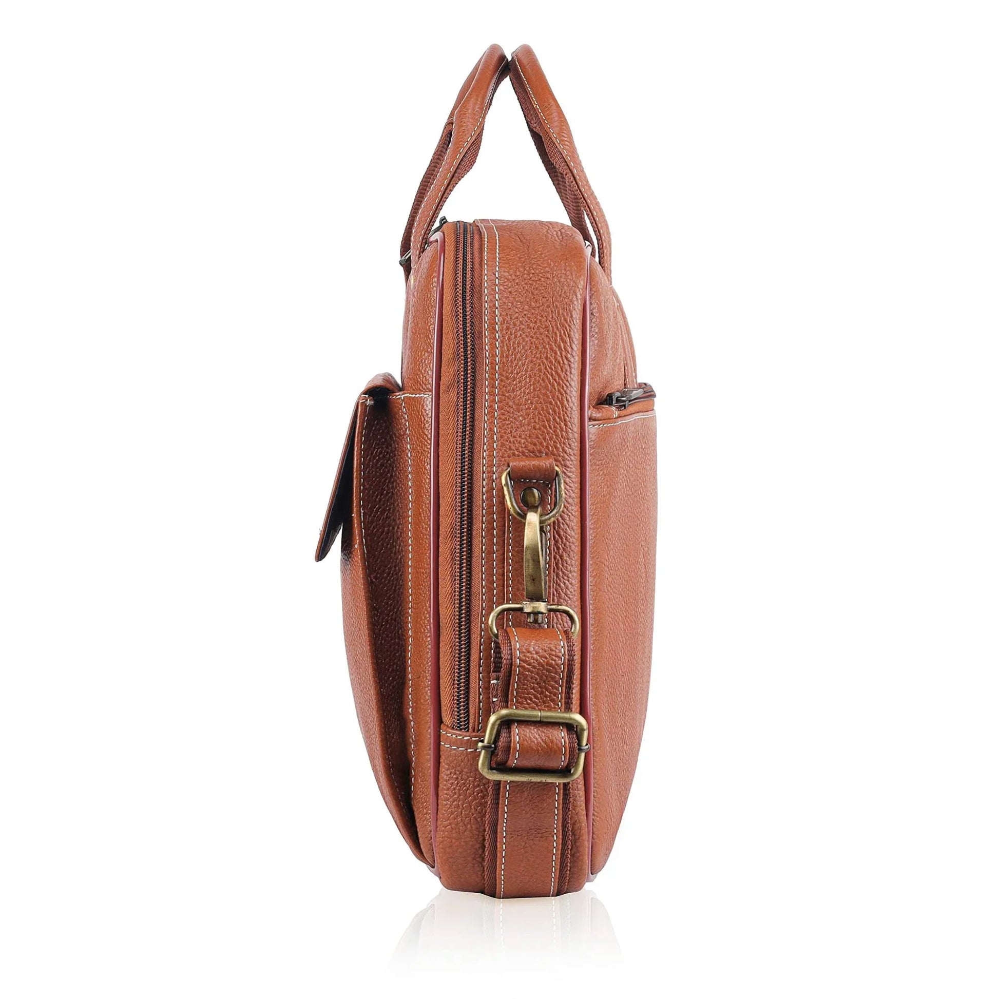 DUCORIUM Leather Laptop Messenger Bag for Men - WILDHORN