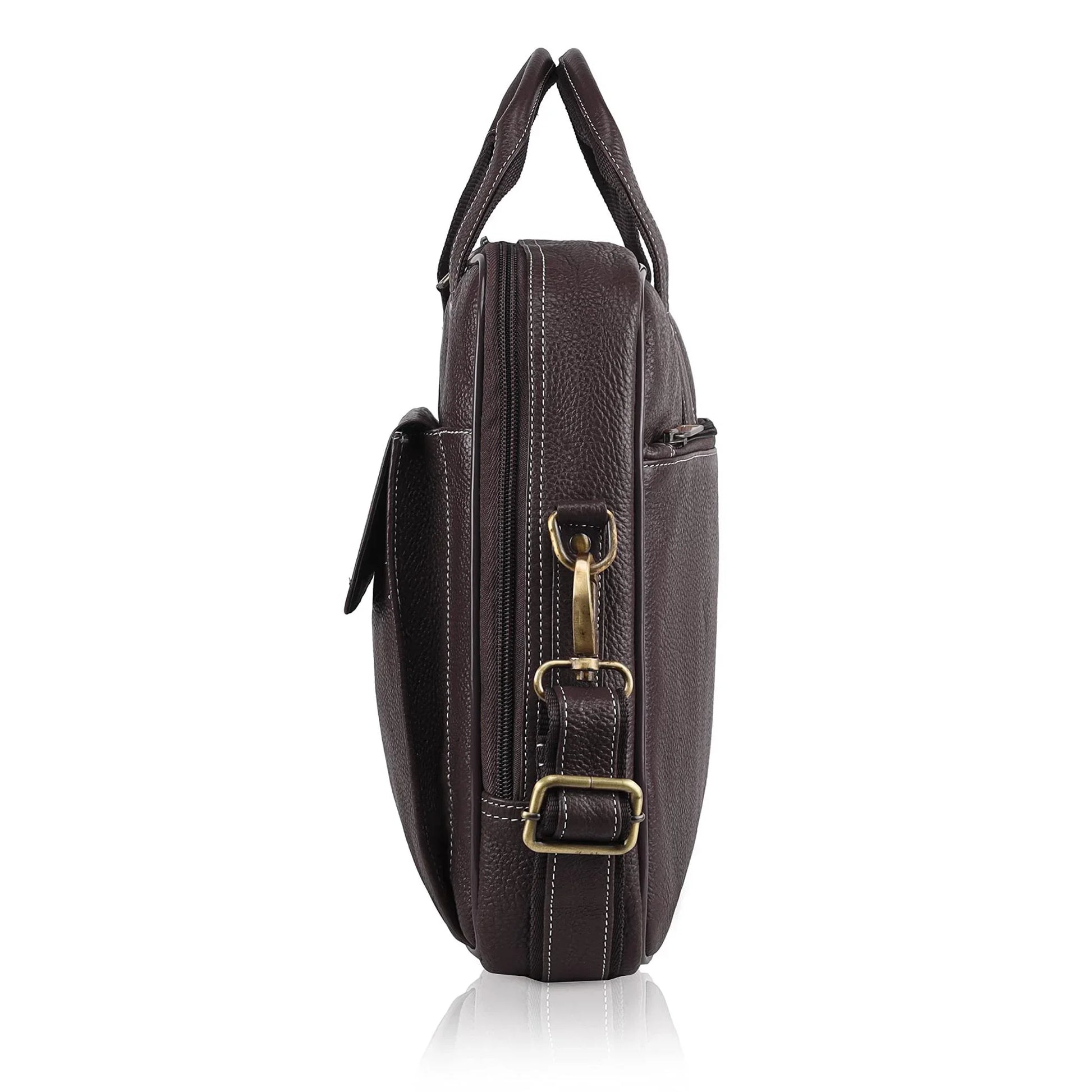 DUCORIUM Leather Laptop Messenger Bag for Men - WILDHORN