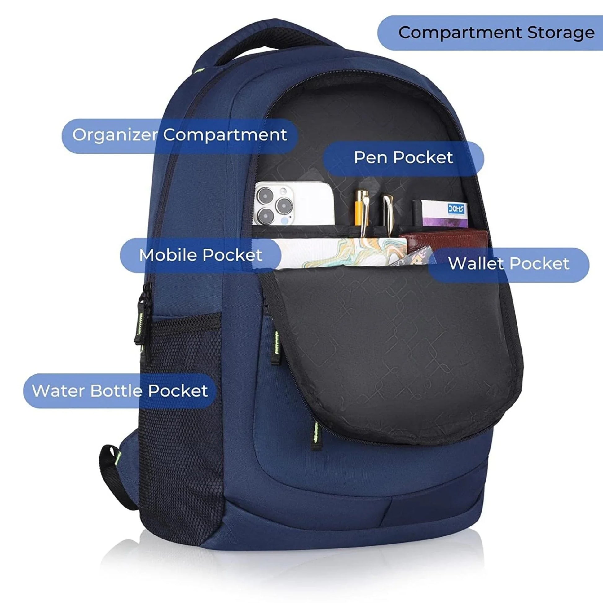 EDINBURG Laptop Backpack for Men & Women - WILDHORN