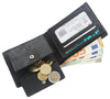 EDMONTON RFID Protected Leather Wallet for Men - WILDHORN