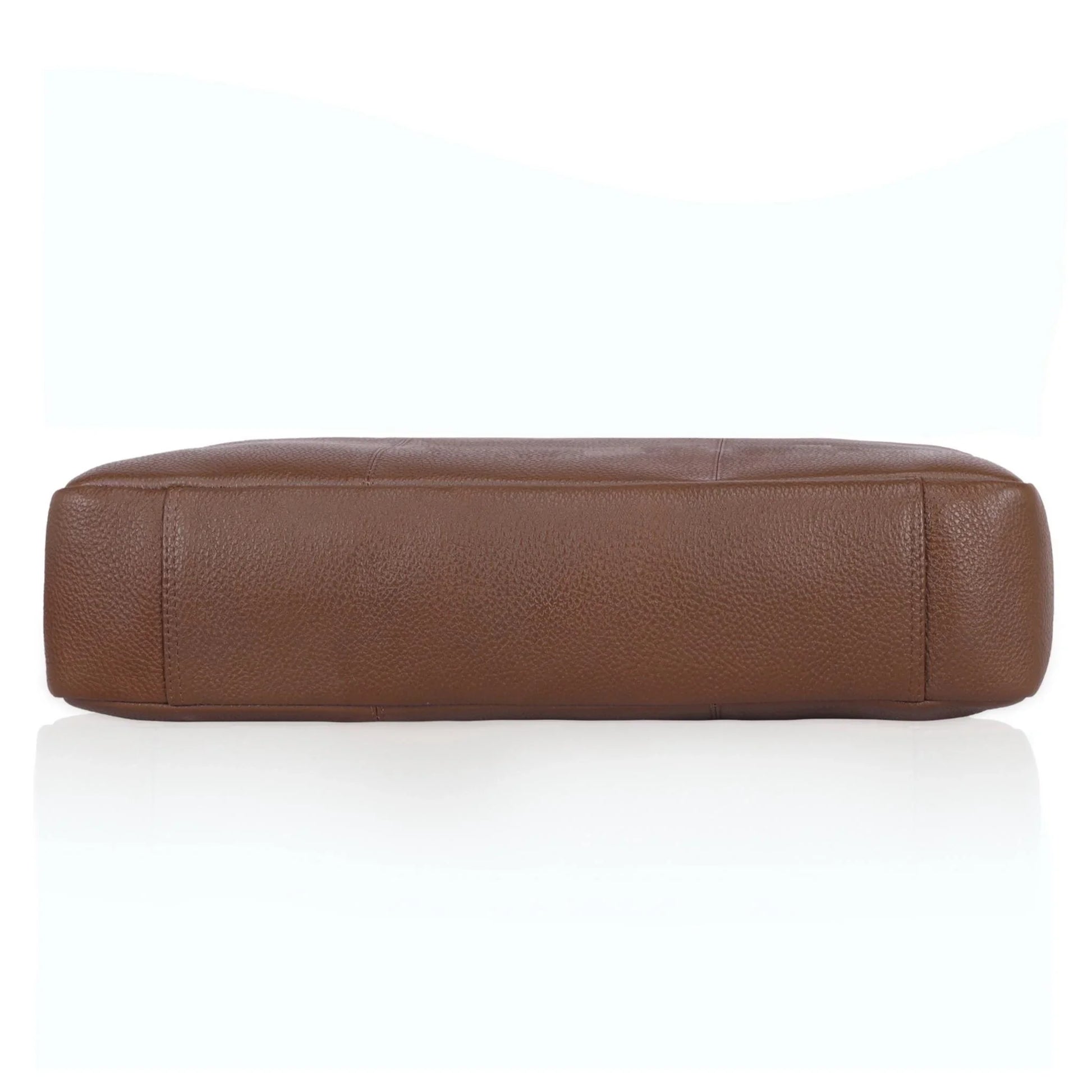 EVANDER Leather Laptop Messenger Bag for Men - WILDHORN