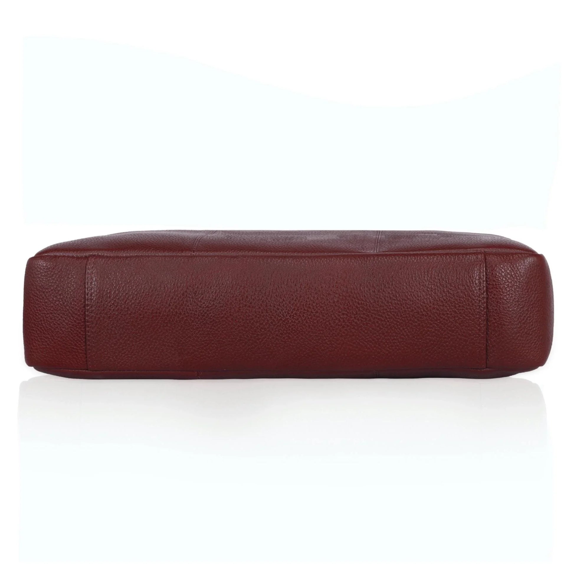 EVANDER Leather Laptop Messenger Bag for Men - WILDHORN