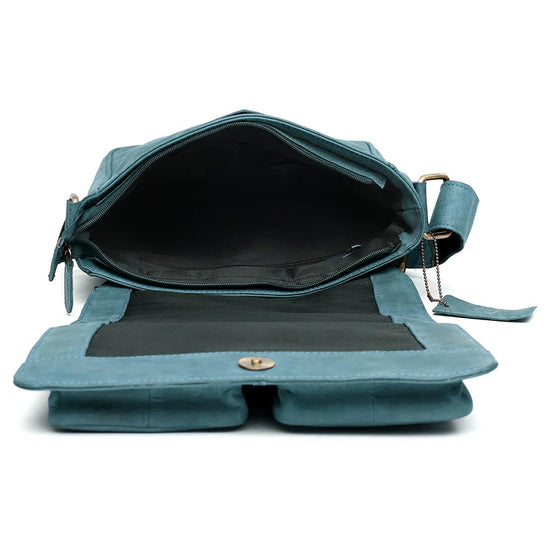 FLORIDA Leather Sling Bag for Men - WILDHORN