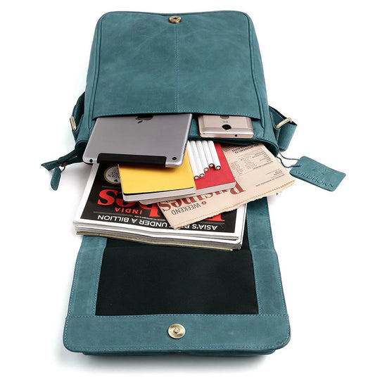 FLORIDA Leather Sling Bag for Men - WILDHORN