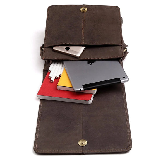 GEORGETOWN Leather Sling Bag for Men - WILDHORN