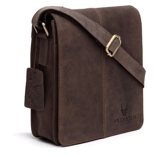 GEORGETOWN Leather Sling Bag for Men - WILDHORN