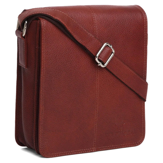 GEORGETOWN Leather Sling Bag for Men - WILDHORN