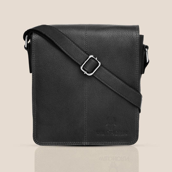 GEORGETOWN Leather Sling Bag for Men - WILDHORN