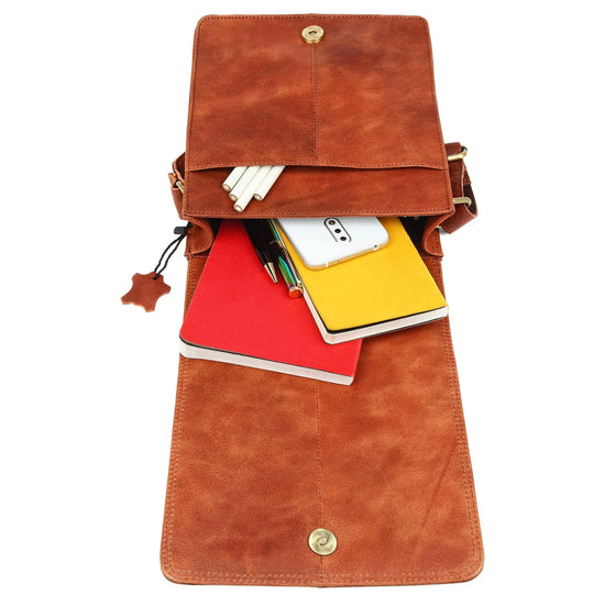 GEORGETOWN Leather Sling Bag for Men - WILDHORN