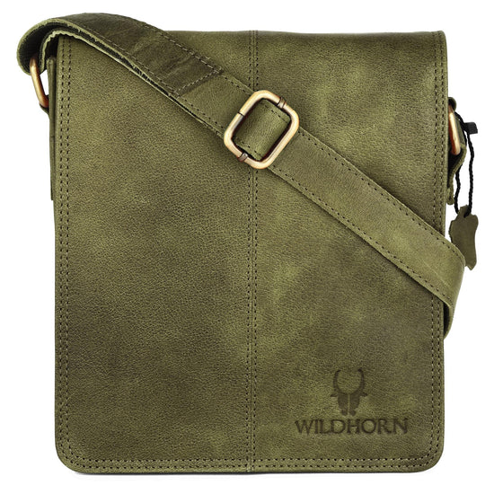 GEORGETOWN Leather Sling Bag for Men - WILDHORN