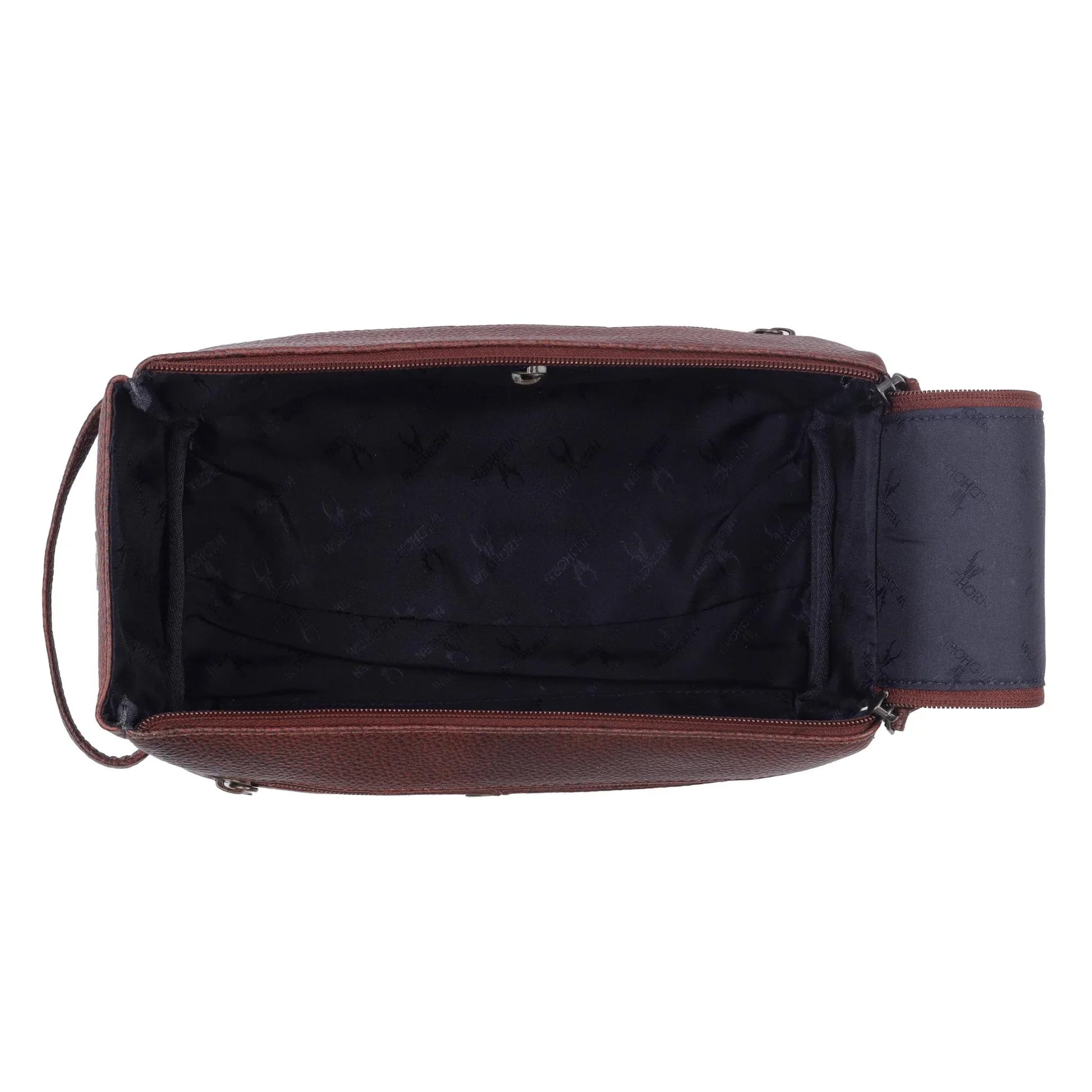 HAVELOCK Leather Toiletry Bag For Men & Women - WILDHORN