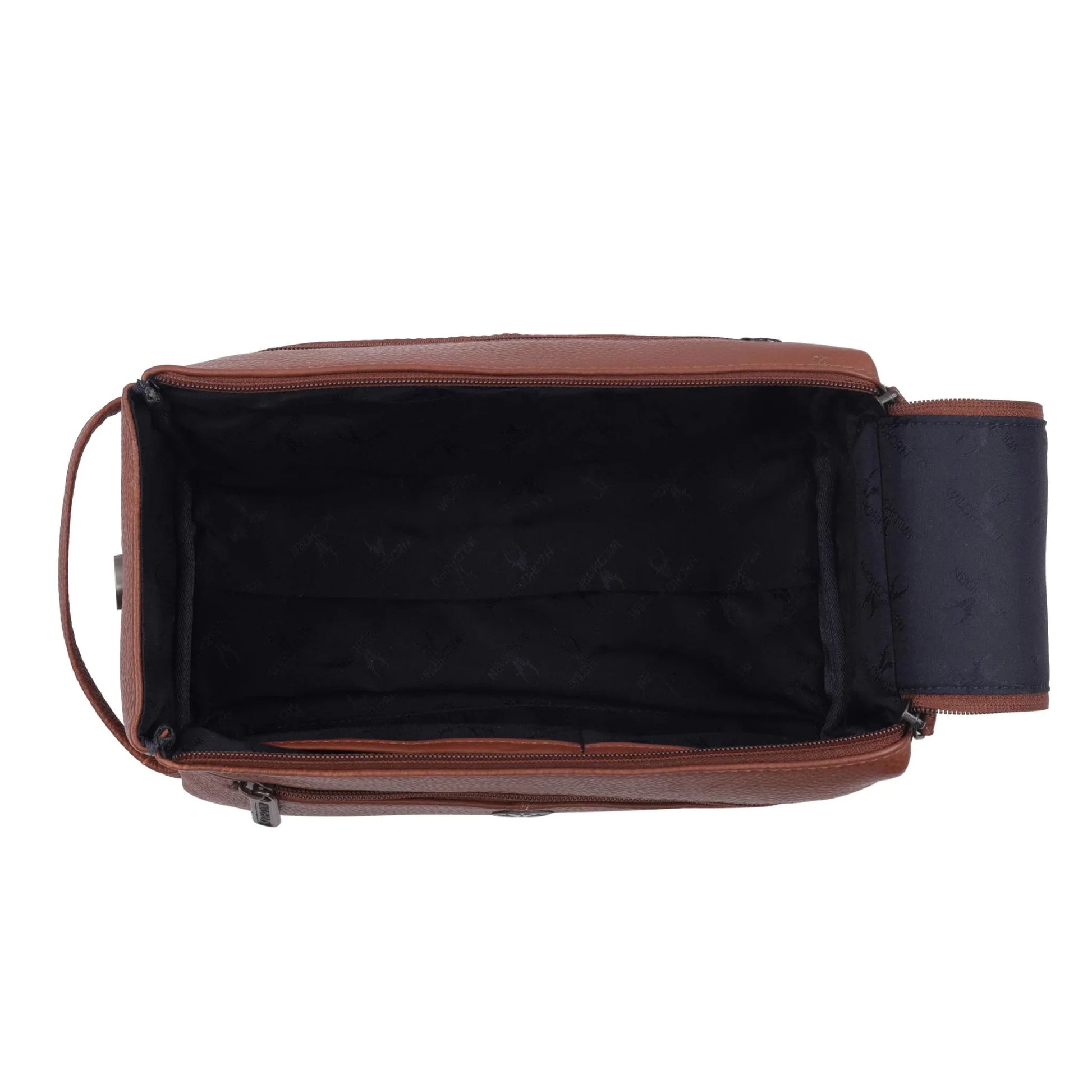 HAVELOCK Leather Toiletry Bag For Men & Women - WILDHORN