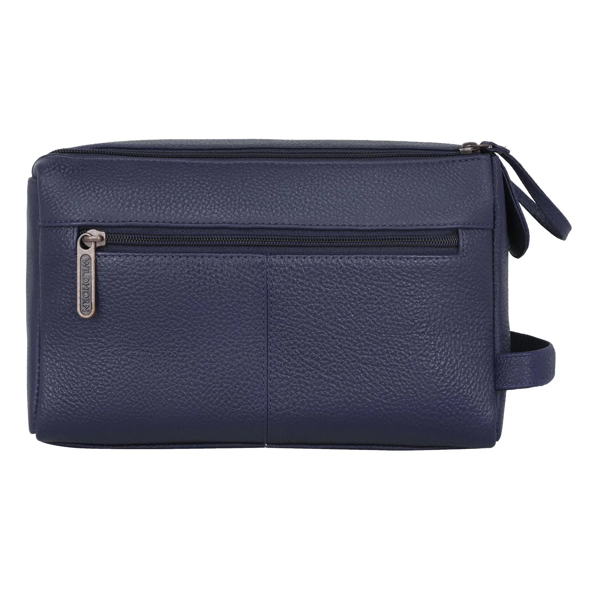 HAVELOCK Leather Toiletry Bag For Men & Women - WILDHORN