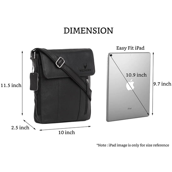 HIGHTOWER Leather Sling Bag for Men - WILDHORN