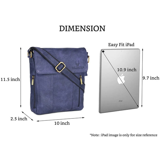 HIGHTOWER Leather Sling Bag for Men - WILDHORN