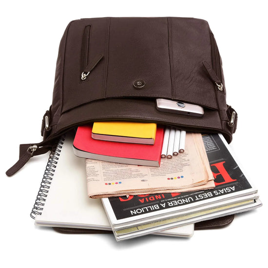 HIGHTOWER Leather Sling Bag for Men - WILDHORN