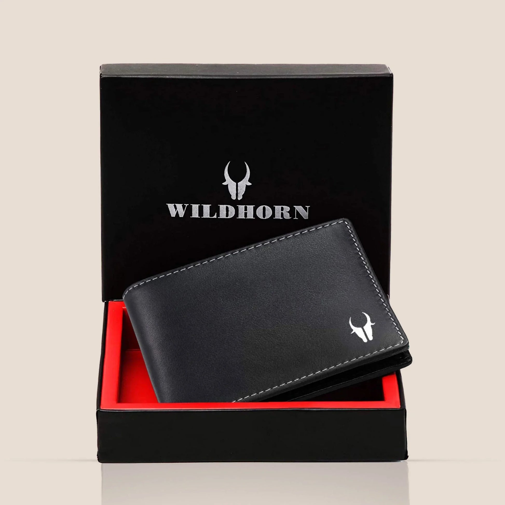 HOUSTON RFID Protected Leather Wallet for Men - WILDHORN