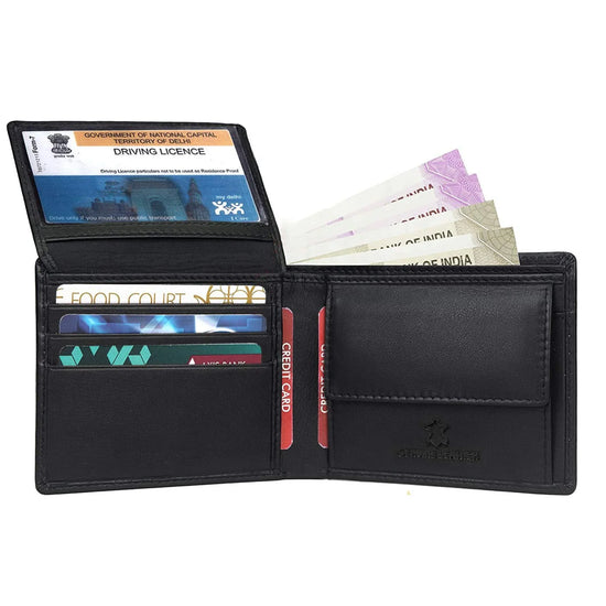 HOUSTON RFID Protected Leather Wallet for Men - WILDHORN