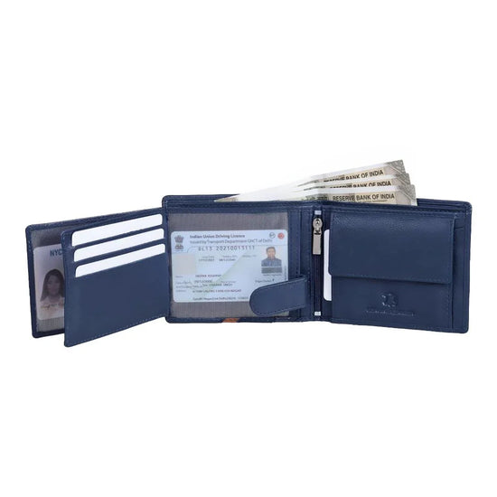 JASON RFID Protected Leather Wallet for Men - WILDHORN