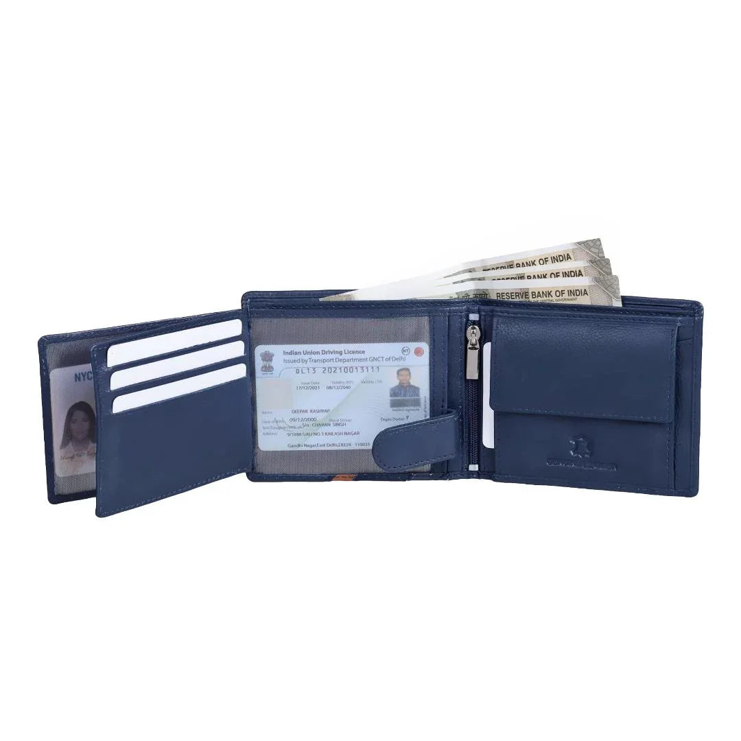 JASON RFID Protected Leather Wallet for Men - WILDHORN
