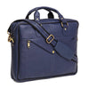 KANSAS Leather Laptop Messenger Bag for Men - WILDHORN