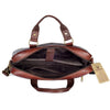 KANSAS Leather Laptop Messenger Bag for Men - WILDHORN