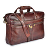 KENTUCKY Leather Laptop Messenger Bag for Men - WILDHORN