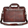 KENTUCKY Leather Laptop Messenger Bag for Men - WILDHORN