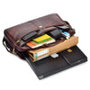 KENTUCKY Leather Laptop Messenger Bag for Men - WILDHORN