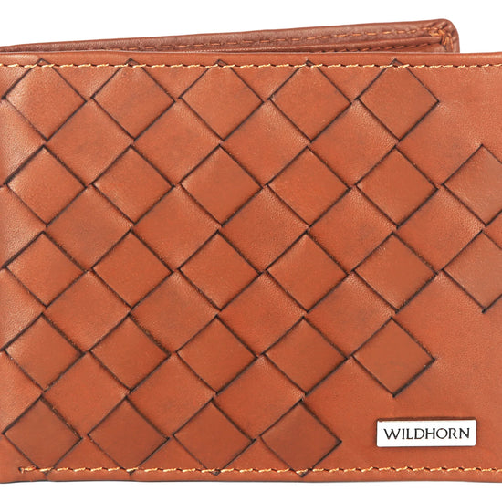 KIEV RFID Protected Leather Wallet for Men - WILDHORN