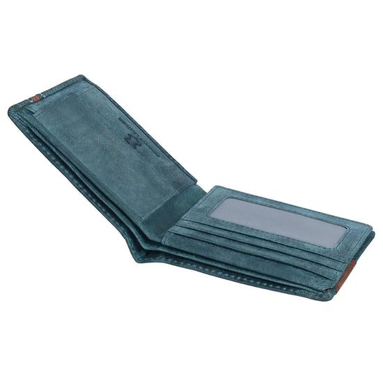 KINGSTON RFID Protected Leather Wallet for Men - WILDHORN