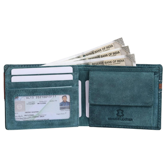 KINGSTON RFID Protected Leather Wallet for Men - WILDHORN