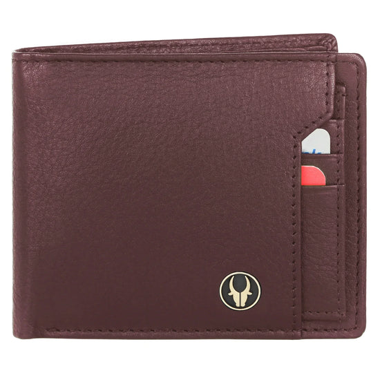 KYOTO RFID Protected Leather Wallet for Men - WILDHORN