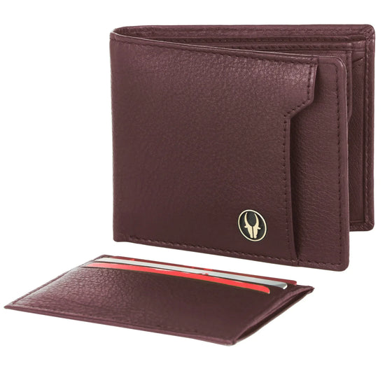 KYOTO RFID Protected Leather Wallet for Men - WILDHORN