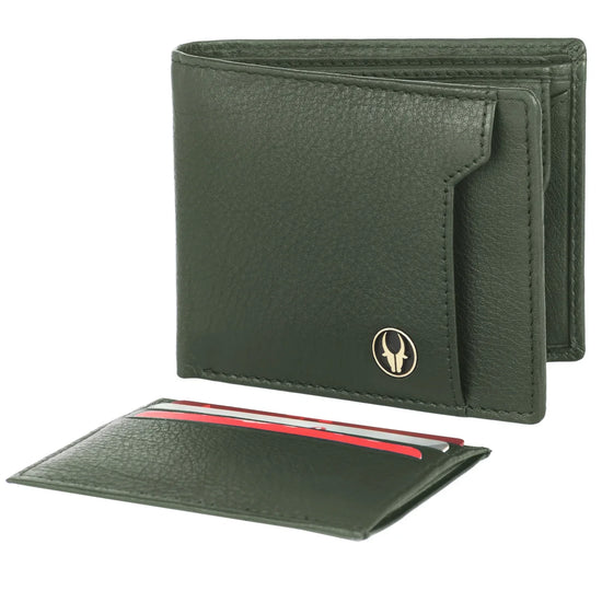 KYOTO RFID Protected Leather Wallet for Men - WILDHORN