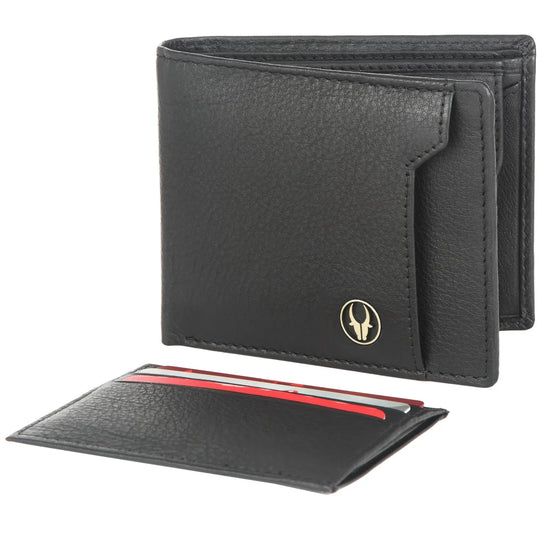 KYOTO RFID Protected Leather Wallet for Men - WILDHORN