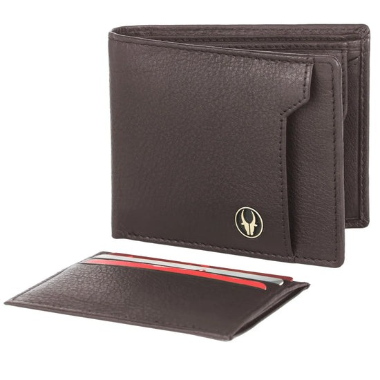 KYOTO RFID Protected Leather Wallet for Men - WILDHORN