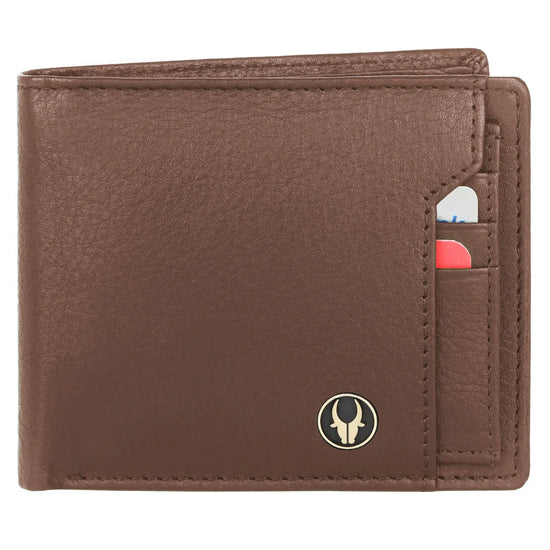 KYOTO RFID Protected Leather Wallet for Men - WILDHORN
