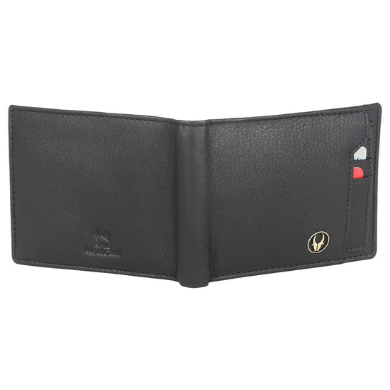 KYOTO RFID Protected Leather Wallet for Men - WILDHORN