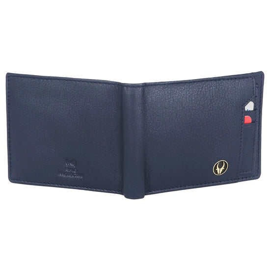 KYOTO RFID Protected Leather Wallet for Men - WILDHORN