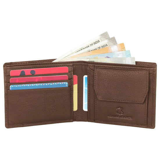 KYOTO RFID Protected Leather Wallet for Men - WILDHORN
