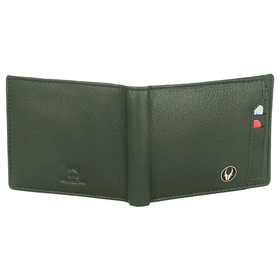 KYOTO RFID Protected Leather Wallet for Men - WILDHORN