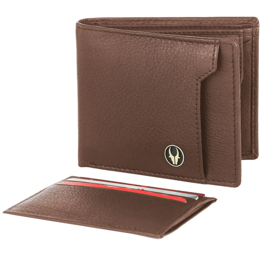 KYOTO RFID Protected Leather Wallet for Men - WILDHORN