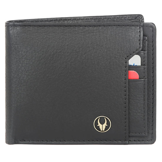 KYOTO RFID Protected Leather Wallet for Men - WILDHORN