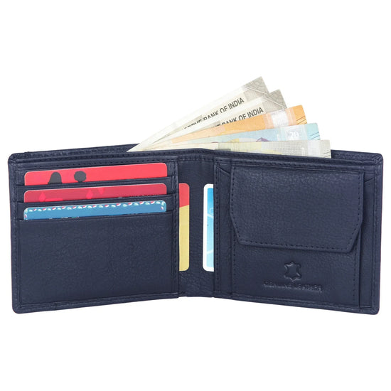 KYOTO RFID Protected Leather Wallet for Men - WILDHORN