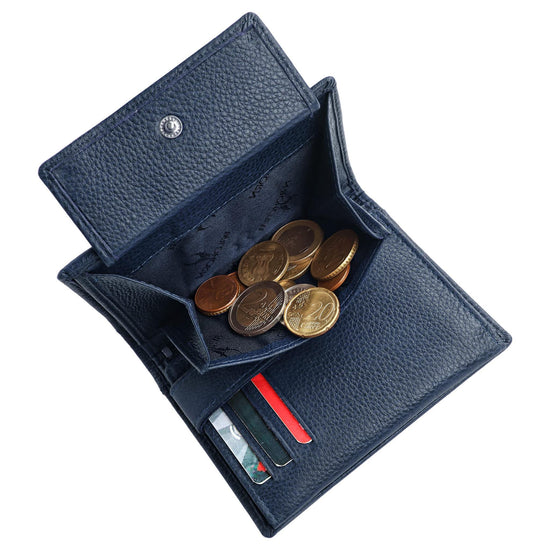 LEONARDO RFID Protected Leather Wallet for Men - WILDHORN