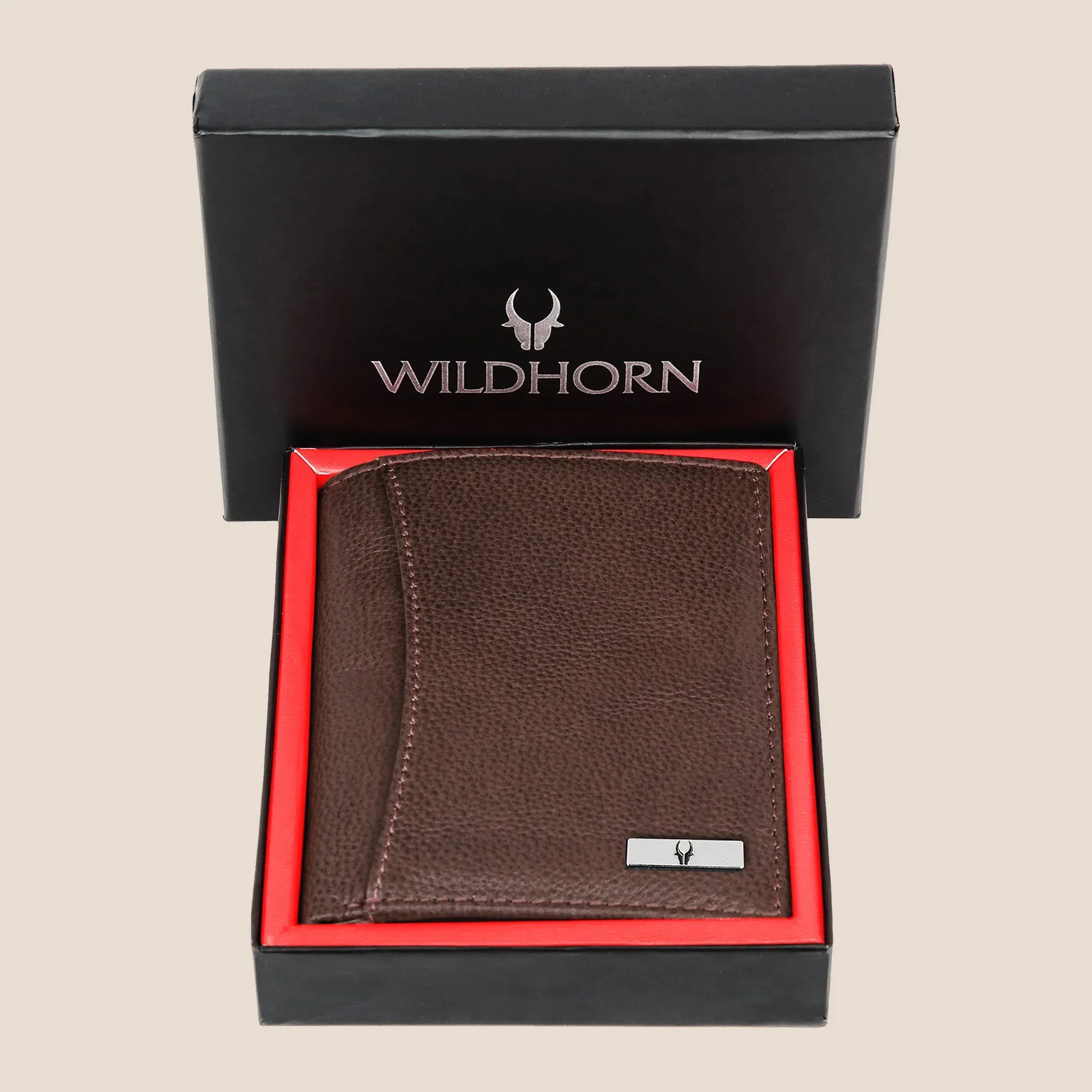 LEONARDO RFID Protected Leather Wallet for Men - WILDHORN