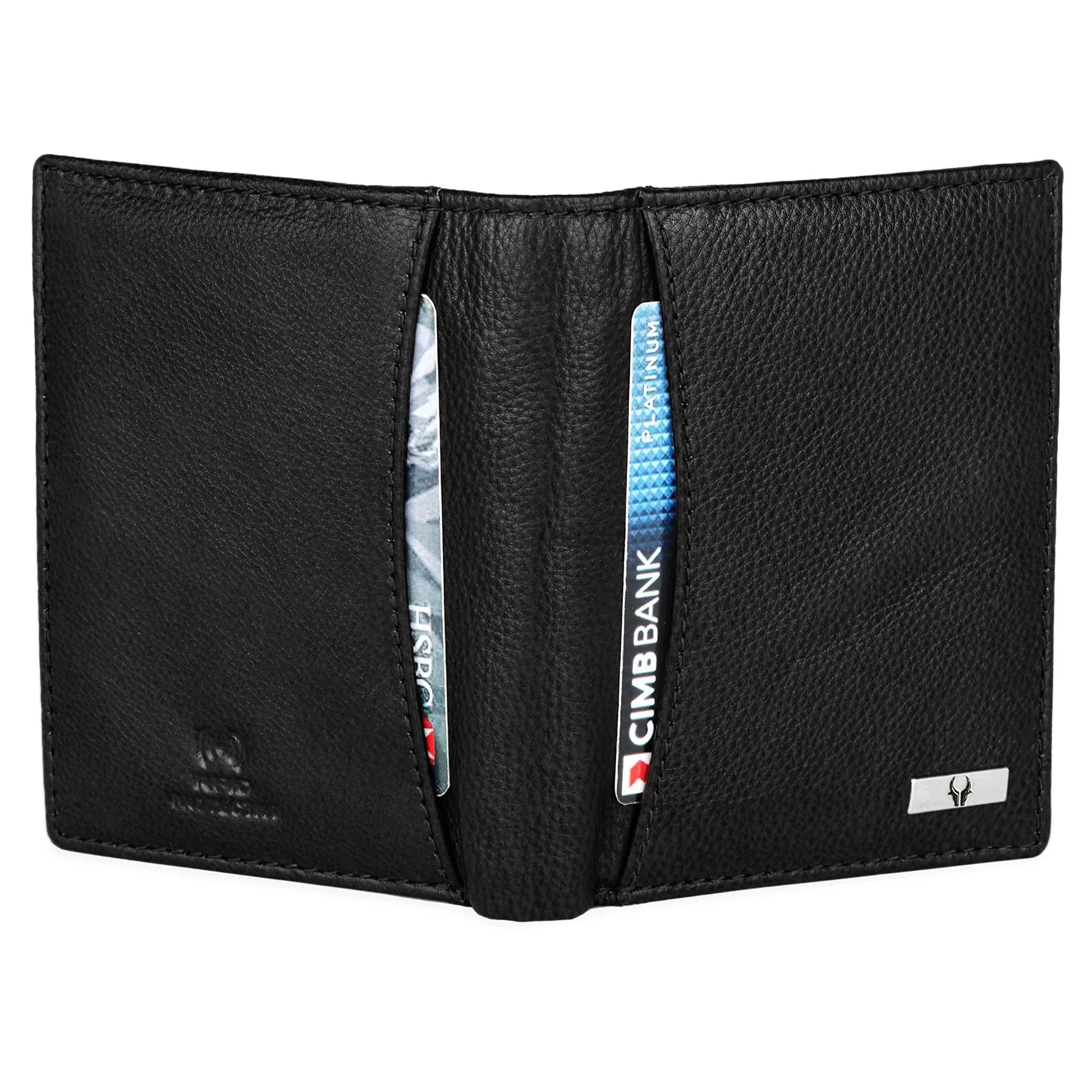 LEONARDO RFID Protected Leather Wallet for Men - WILDHORN