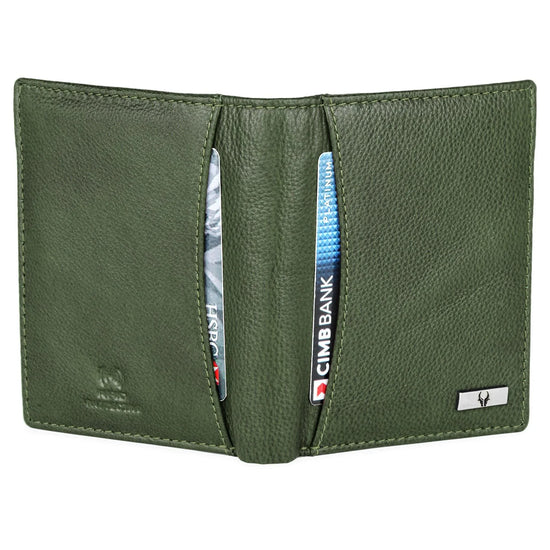 LEONARDO RFID Protected Leather Wallet for Men - WILDHORN