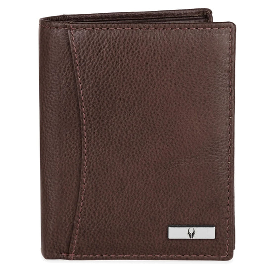 LEONARDO RFID Protected Leather Wallet for Men - WILDHORN